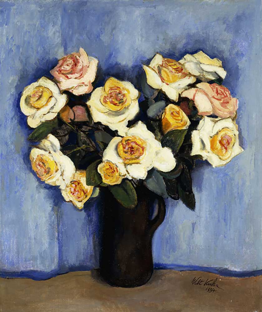 Yellow Roses, 1934 van Walt Kuhn