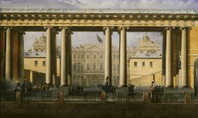 The Anichkov Palace in Saint Petersburg