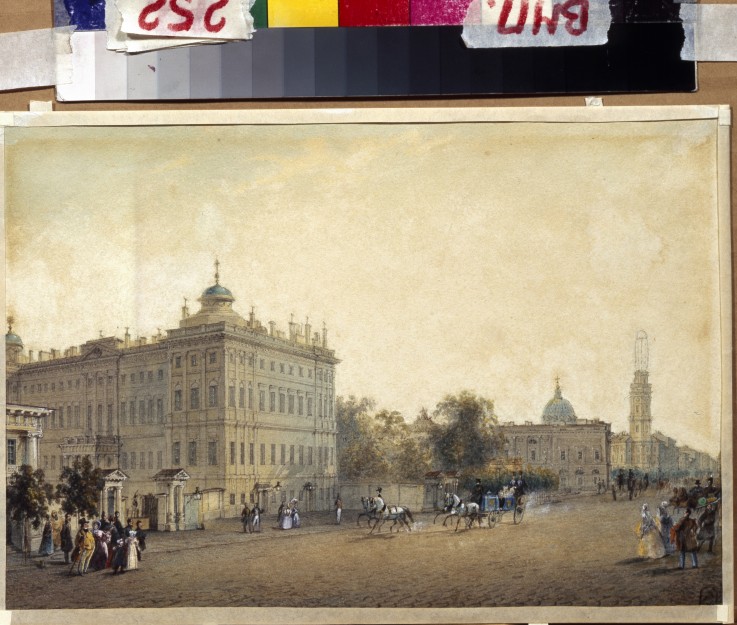 St. Petersburg. The Anichkov Palace van Wassili Sadownikow