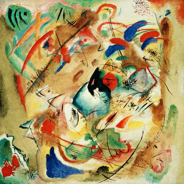 Dreamy Improvisation van Wassily Kandinsky