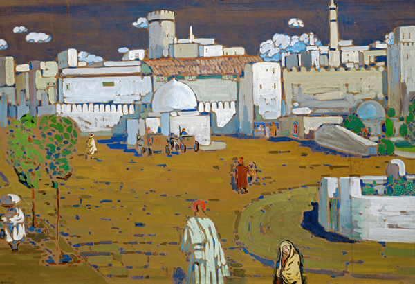 An Arab Town van Wassily Kandinsky