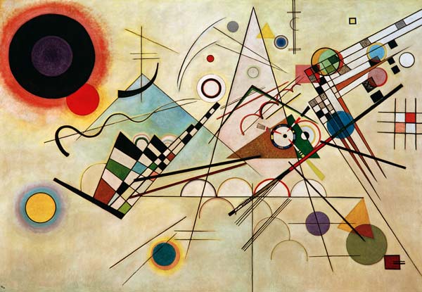 Compositie VIII -  van Wassily Kandinsky