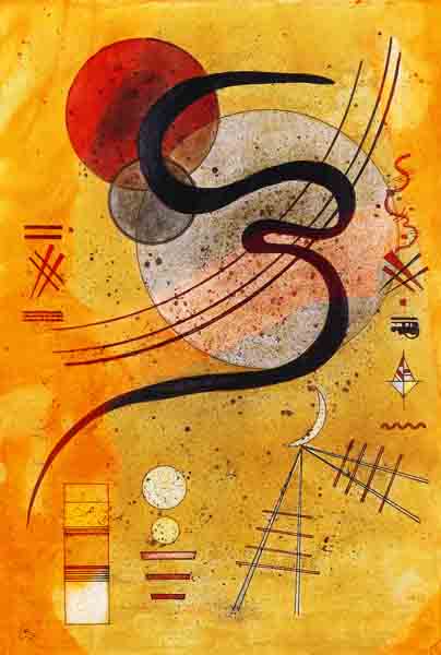 Launelinie van Wassily Kandinsky