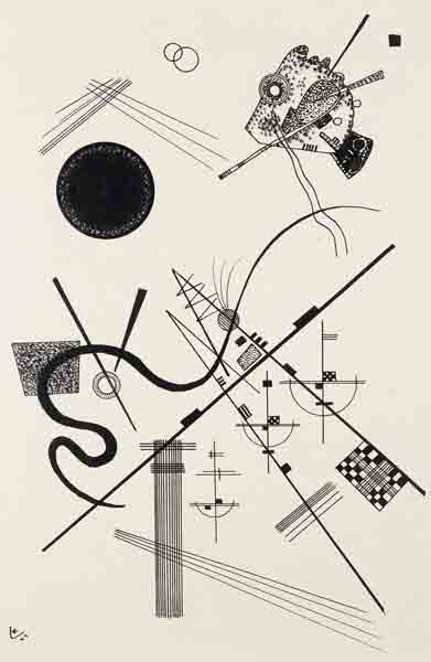 Ohne Titel (Zeichnung 4) van Wassily Kandinsky