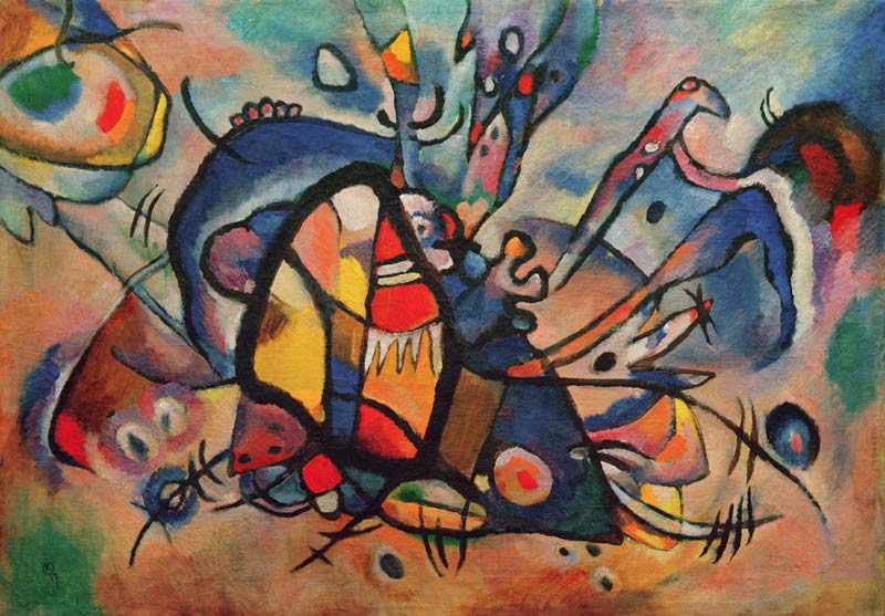 Abstract Cmposition van Wassily Kandinsky