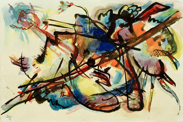 Abstract Composition van Wassily Kandinsky