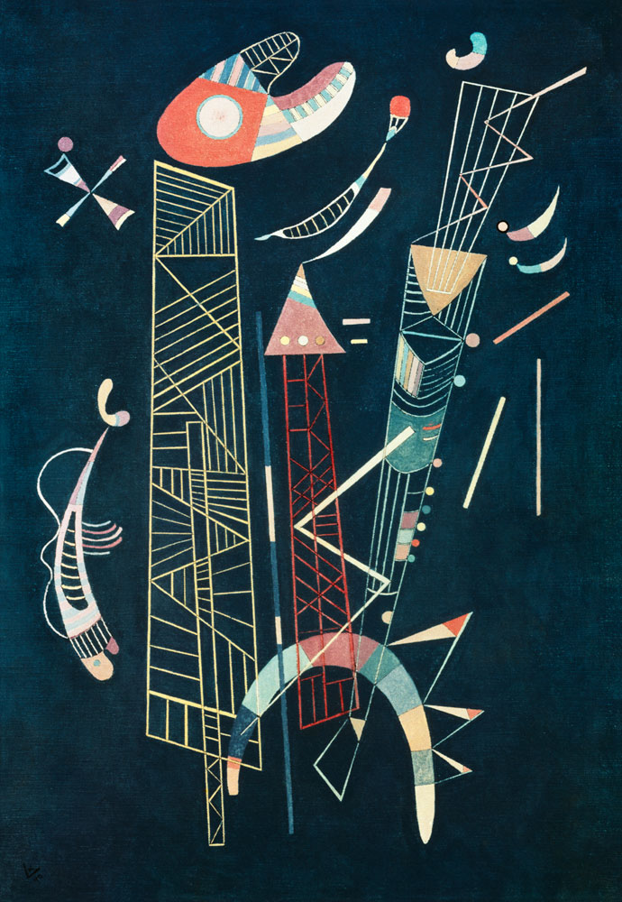 Light Construction van Wassily Kandinsky