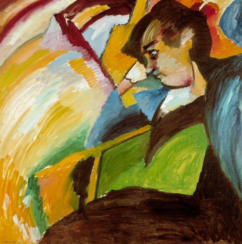 Portrait G. Münter van Wassily Kandinsky