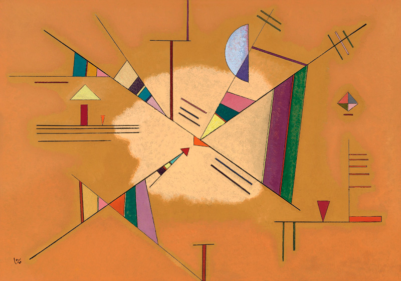 Diagonal van Wassily Kandinsky
