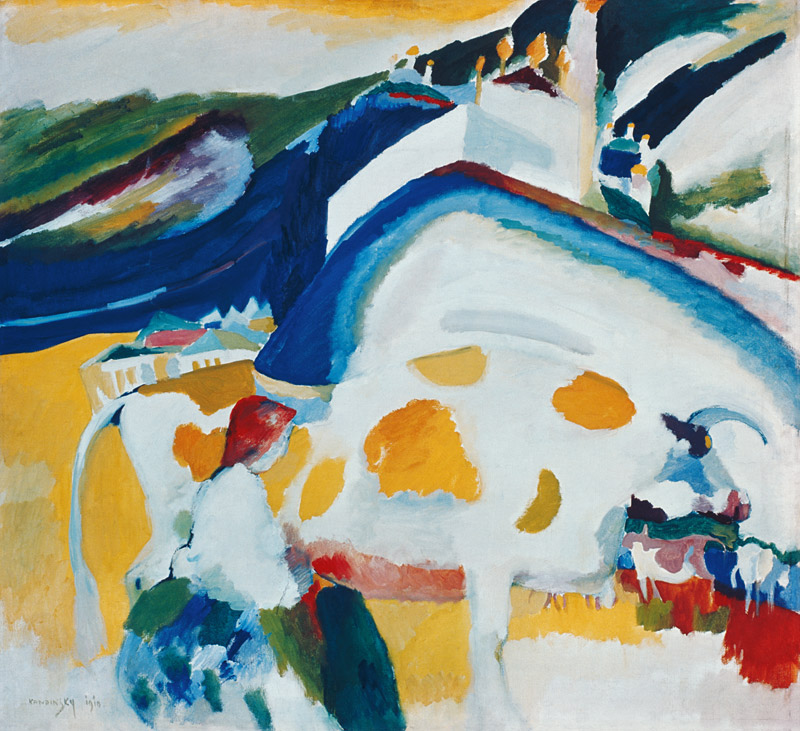 Die Kuh. van Wassily Kandinsky