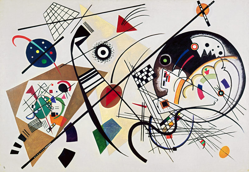 Continuous Line van Wassily Kandinsky