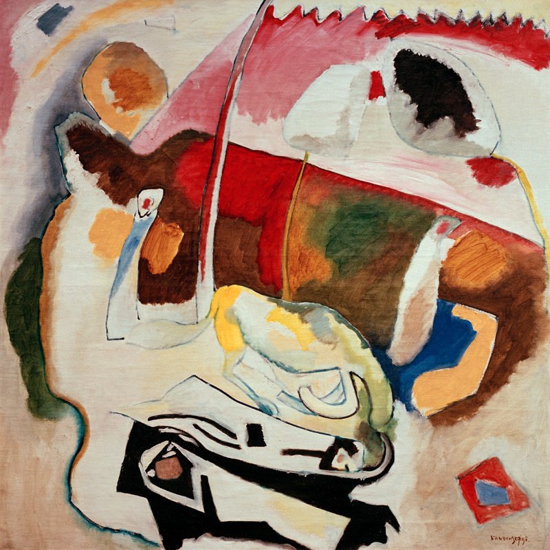 Improvisation 21 van Wassily Kandinsky