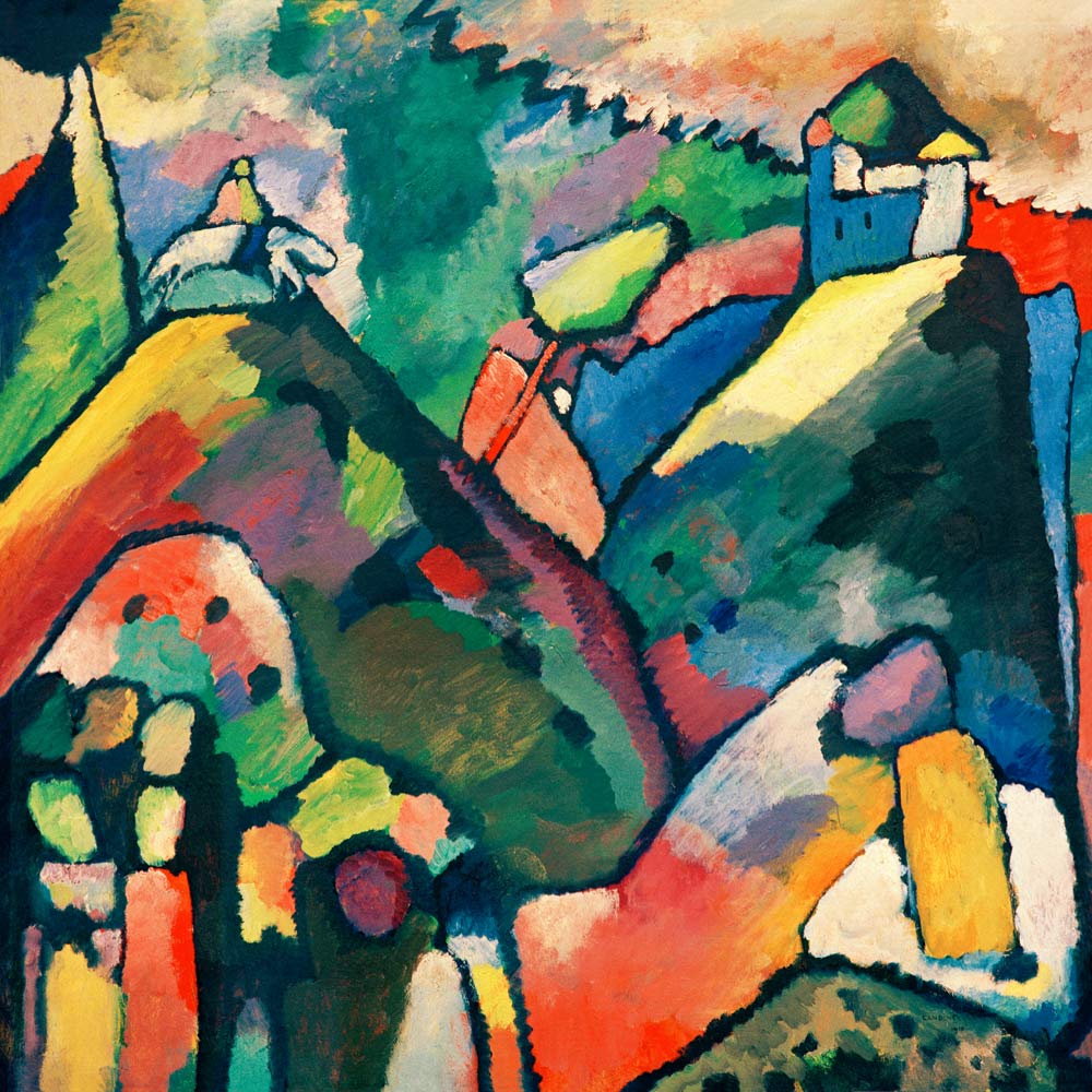 Improvisation 9 van Wassily Kandinsky