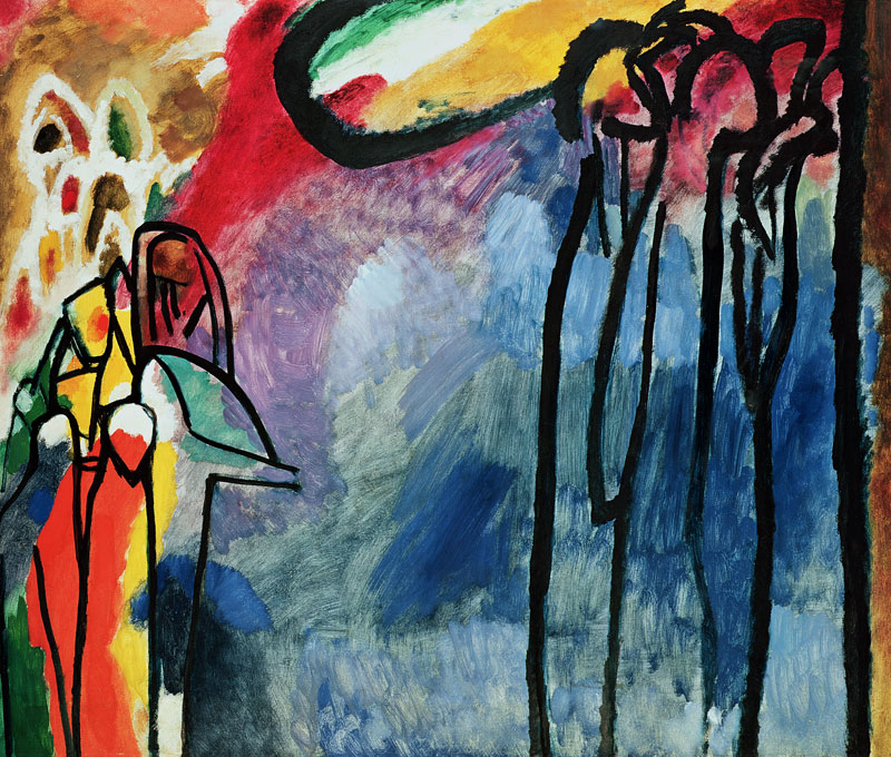 Improvisation No. 19 van Wassily Kandinsky
