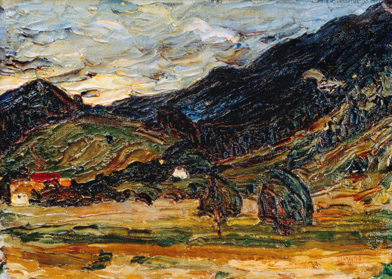 Landschaft van Wassily Kandinsky