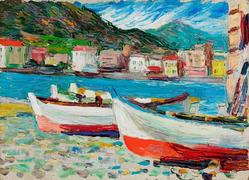 Rapallo boten  van Wassily Kandinsky