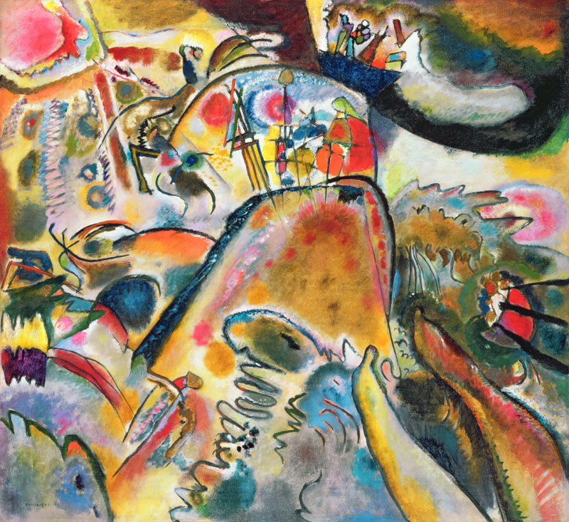 Kleine Freuden van Wassily Kandinsky