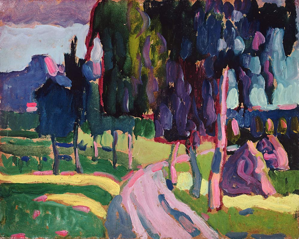 Summer at Murnau van Wassily Kandinsky