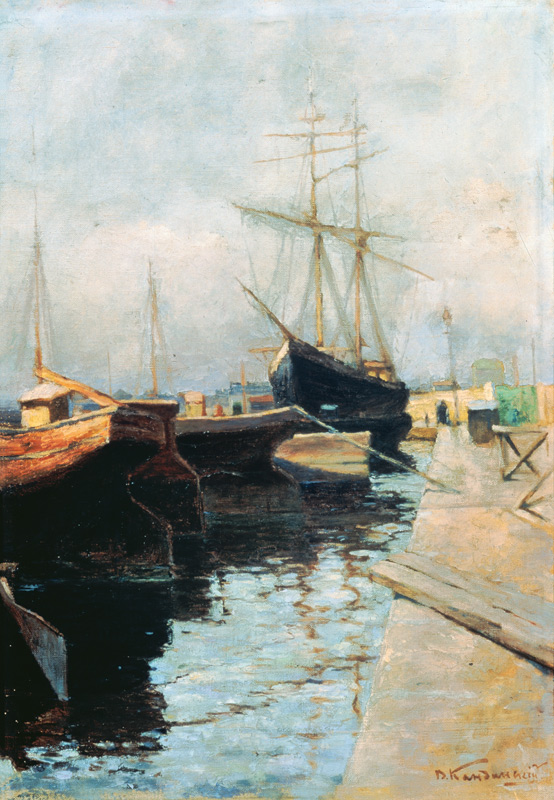 The Port of Odessa van Wassily Kandinsky
