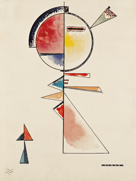 Unfester Ausgleich van Wassily Kandinsky