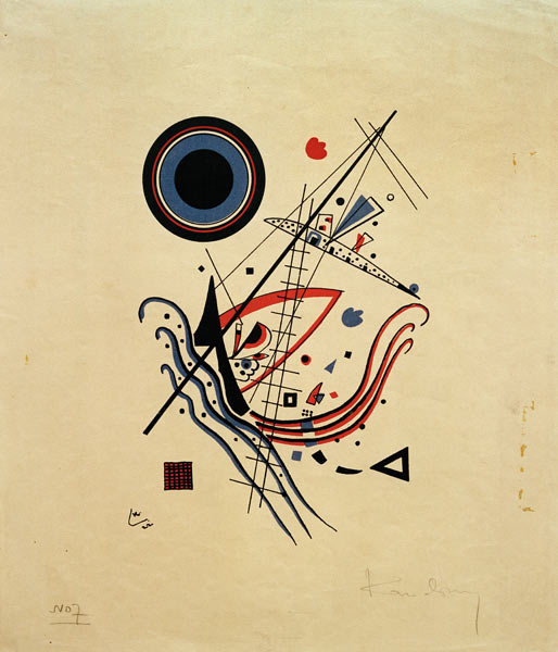 Blue van Wassily Kandinsky