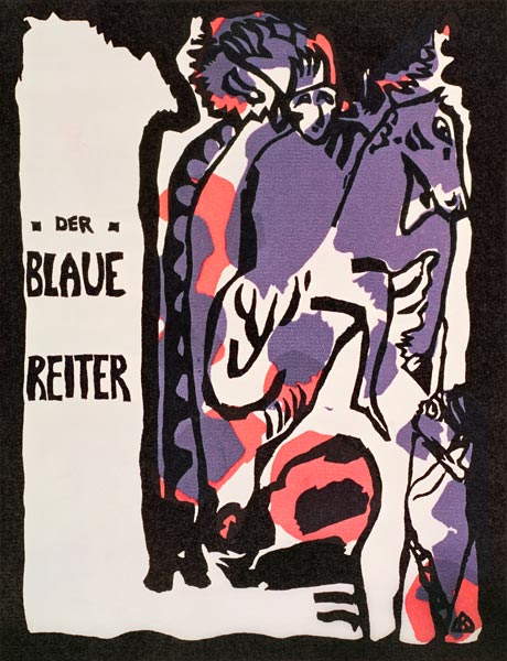 Cover of Catalogue for Der Blaue Reiter  van Wassily Kandinsky