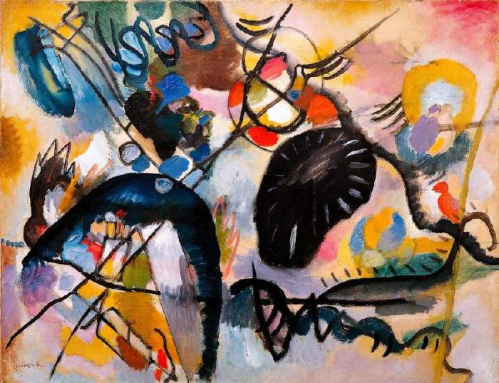 Black Patch van Wassily Kandinsky