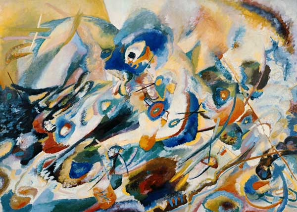 Entwurf 2 zu Komposition VII. van Wassily Kandinsky