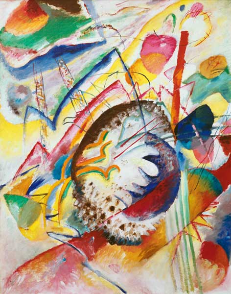Large study van Wassily Kandinsky