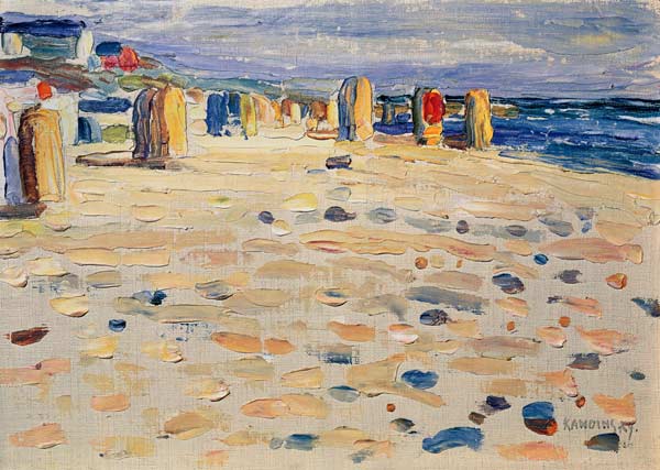 Wicker Beach Chairs van Wassily Kandinsky