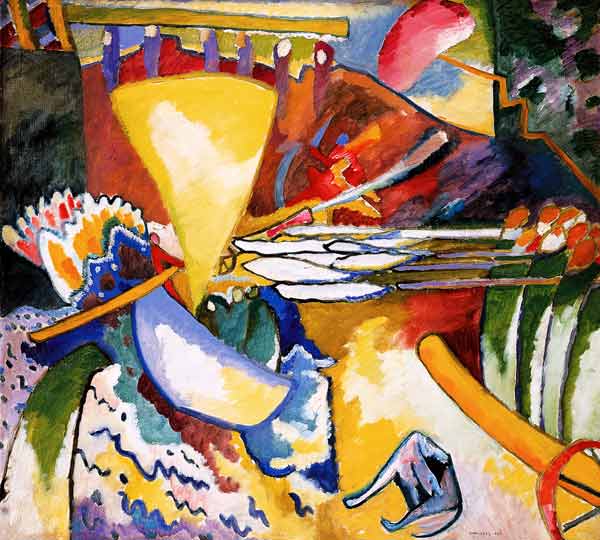 Improvisation 11 van Wassily Kandinsky