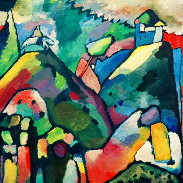 Improvisation 9 van Wassily Kandinsky