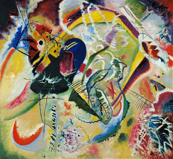 Improvisation 35. van Wassily Kandinsky