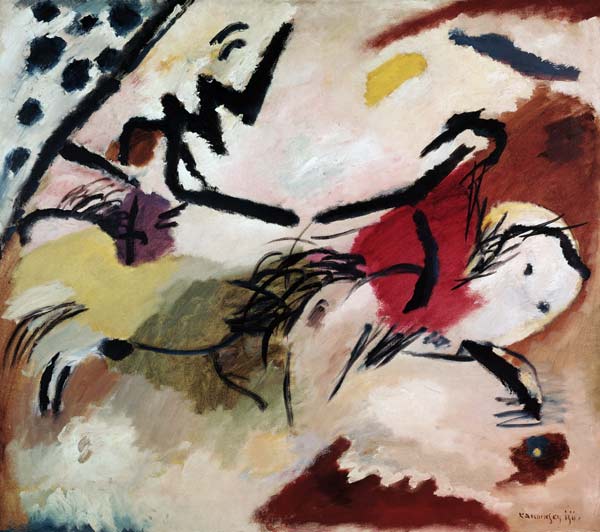 Improvisation No.20 van Wassily Kandinsky