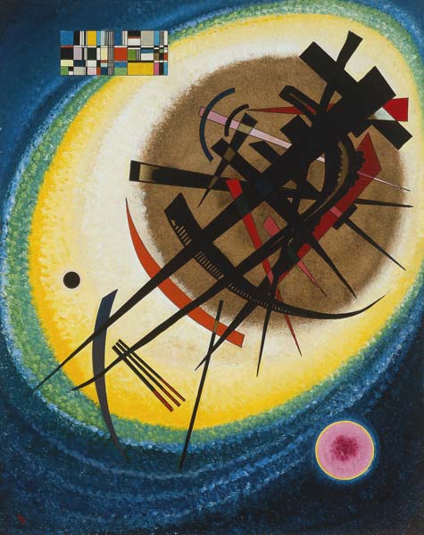 In the Bright Oval van Wassily Kandinsky