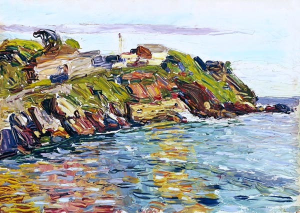 Bucht von Rapallo. van Wassily Kandinsky