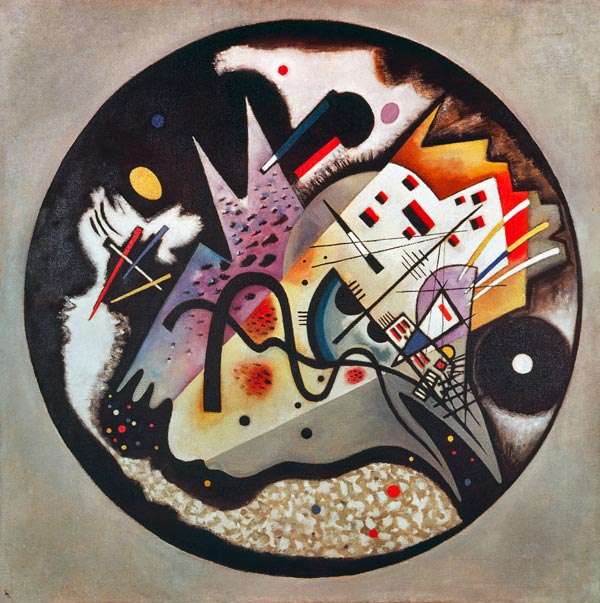 In The Black Circle van Wassily Kandinsky