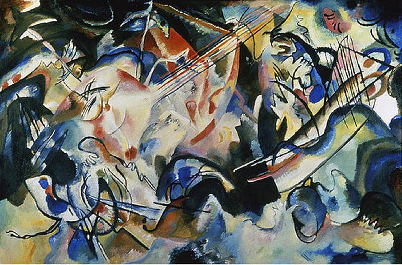 Komposition VI., van Wassily Kandinsky