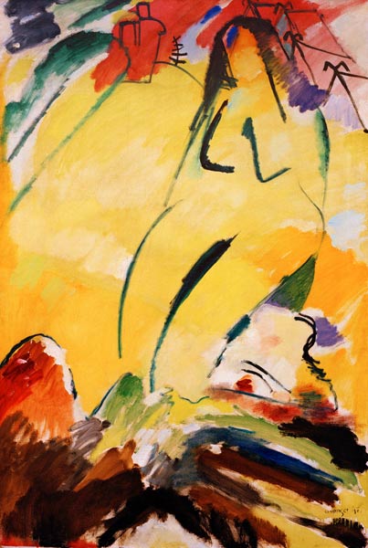 Nude van Wassily Kandinsky