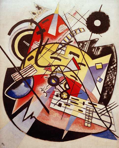 White dot (Composition No. 248) van Wassily Kandinsky