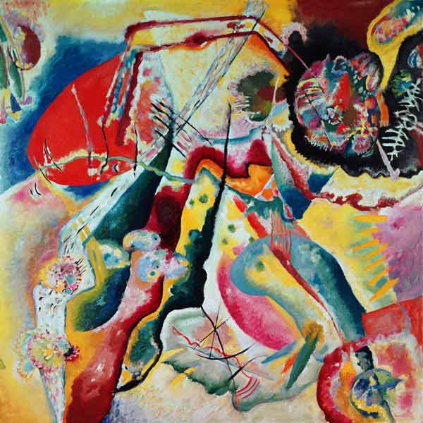 Red Spot van Wassily Kandinsky