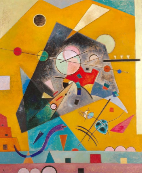 Stille Harmonie van Wassily Kandinsky