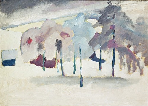 Study of Murnau V van Wassily Kandinsky
