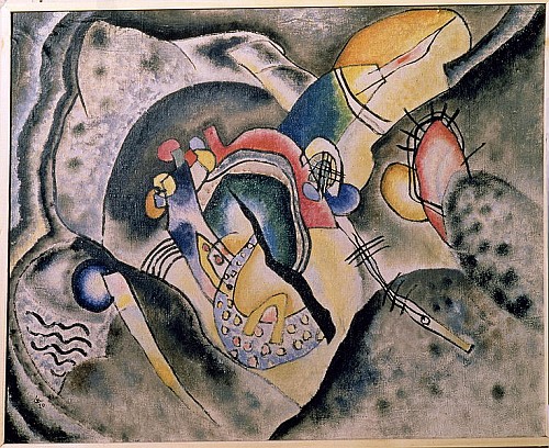 The Black Stroke van Wassily Kandinsky