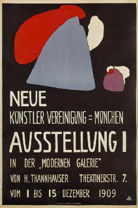 Plakat Neue Künstlervereinigung München