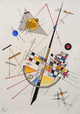 Delicate Tension - Wassily Kandinsky