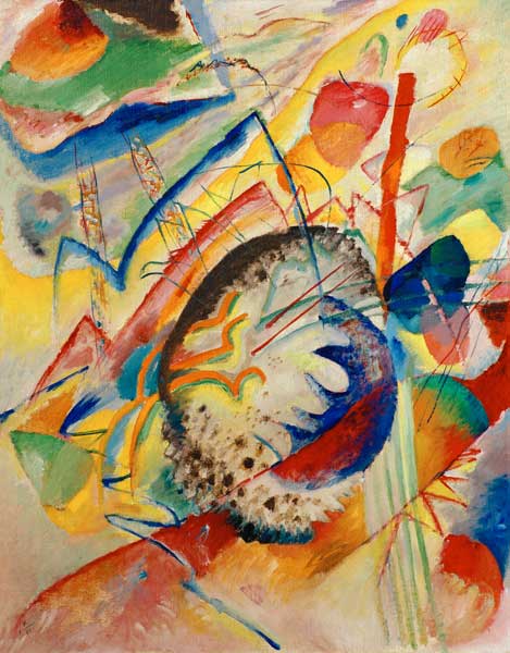 Untitled Improvisation II van Wassily Kandinsky