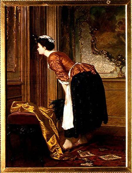 The Curious Maid van Wilhelm Amberg