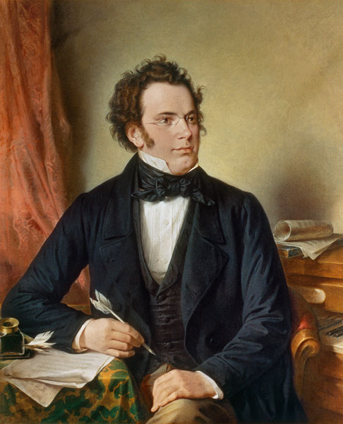 Franz Peter Schubert (1797-1828) van Wilhelm August Rieder
