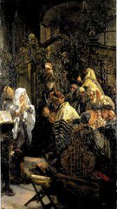 Juden in der Synagoge